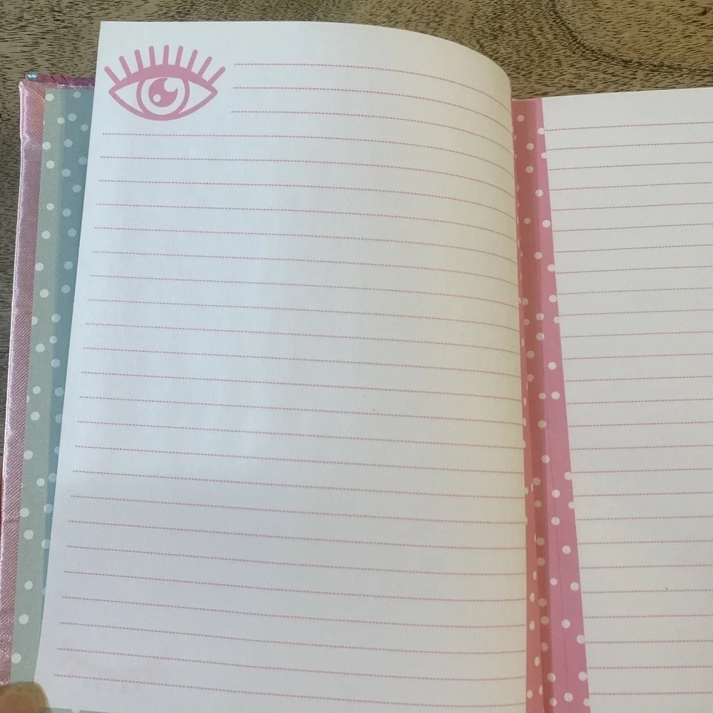 Pen + Gear Notepad Lined Journal Lot Of 2 And Sequin Cover